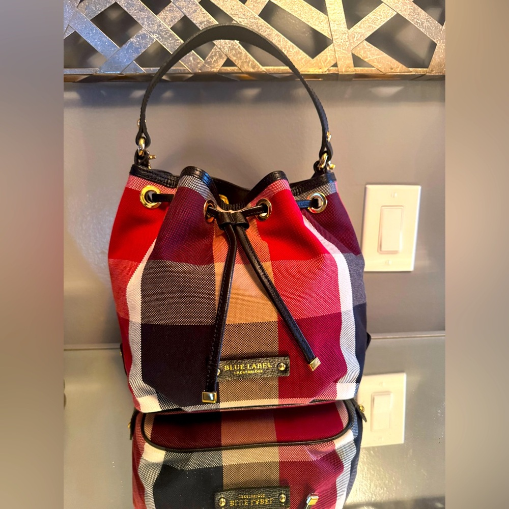 Burberry Blue Label - Nova Check Bucket Bag